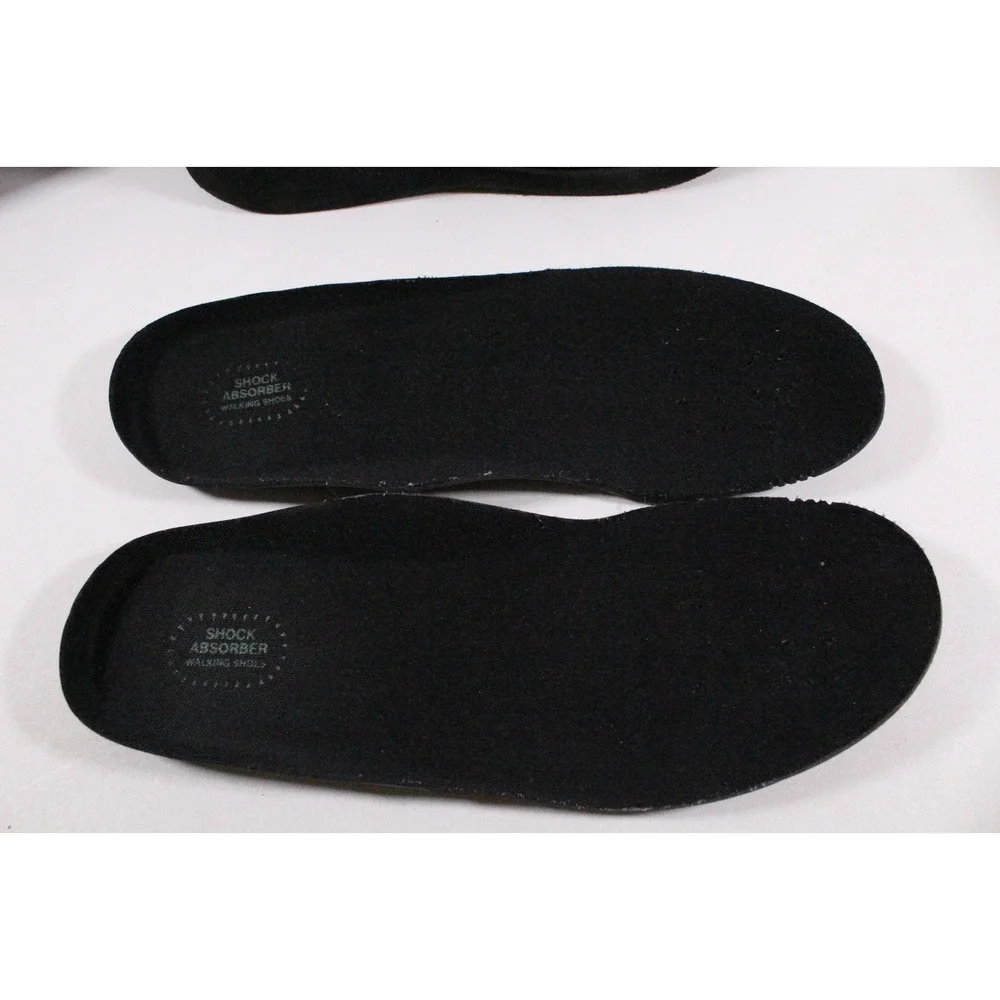 Propet Mens 13 XX (5E) Black Leather Fisherman Sandals Orthopedic Shoes MPED9‎